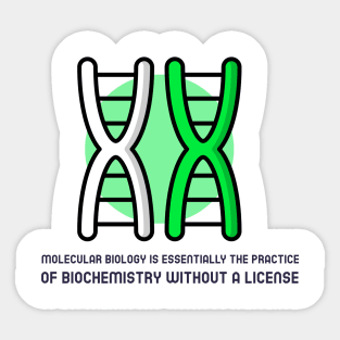 Molecular Biology Sticker